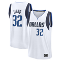 Ndoa D.Mavericks #32 Cooper Flagg White 2025 Draft First Round Pick Fast Break Replica Jerseys - Association Edition