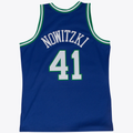 Ndoa D.Mavericks #41 Dirk Nowitzki Road 1998-99 Mitchell & Ness Swingman Stitched Jerseys