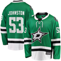 Ndoa D.Stars #53 Wyatt Johnston Kelly Green Home Breakaway Player Jerseys