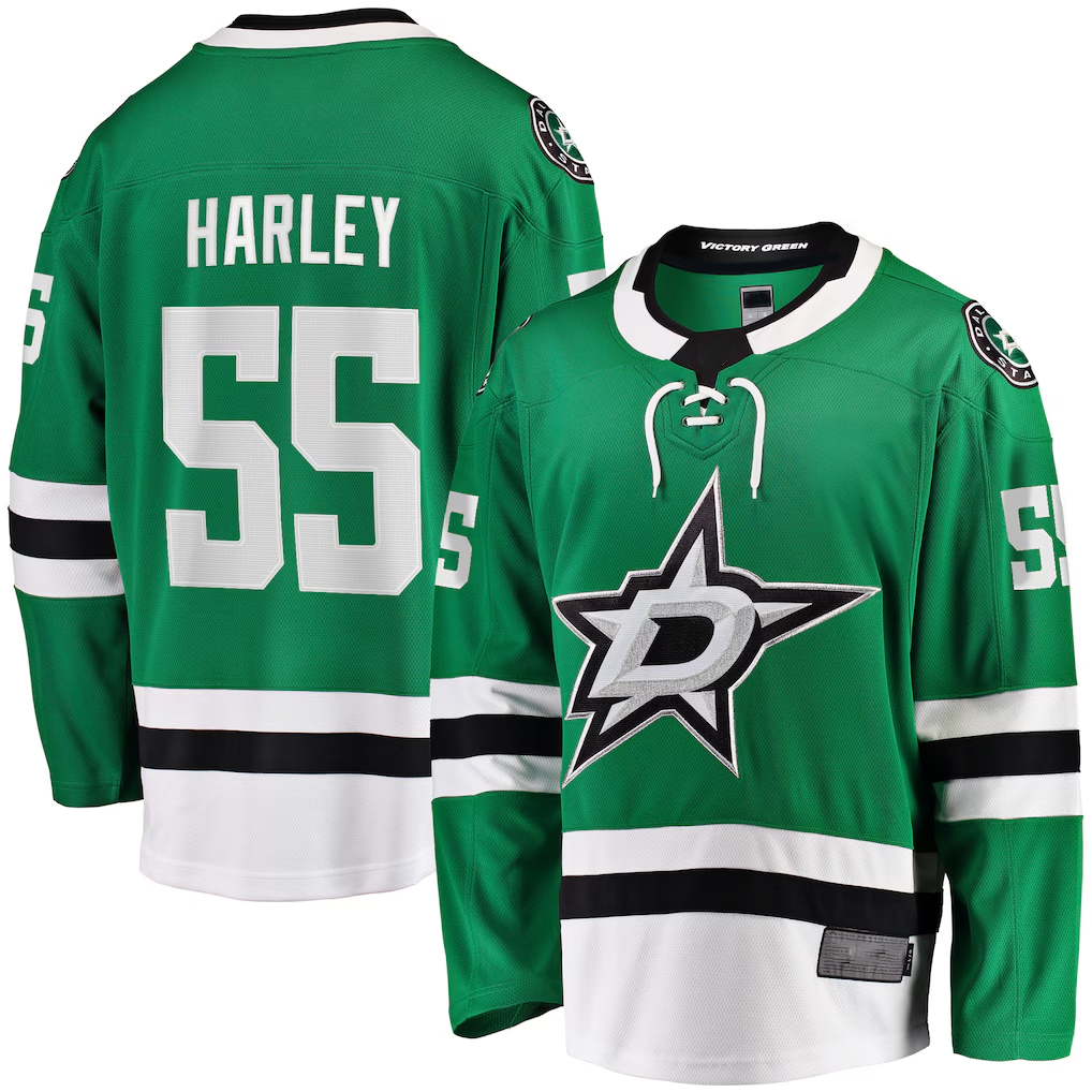 Ndoa D.Stars #55 Thomas Harley Kelly Green Home Premier Breakaway Player Jerseys