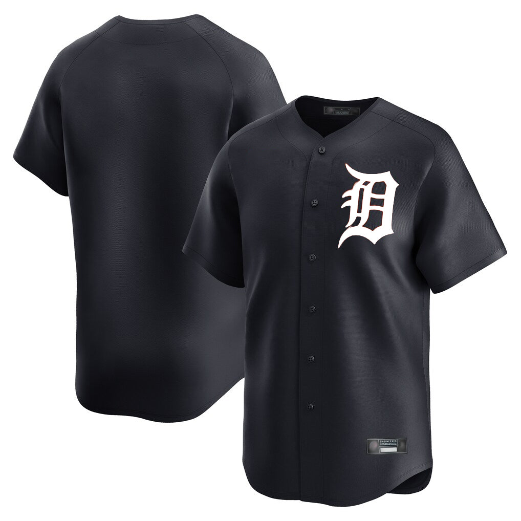 Ndoa D.Tigers Navy Limited Home Game Blank Player Stitched Jerseys