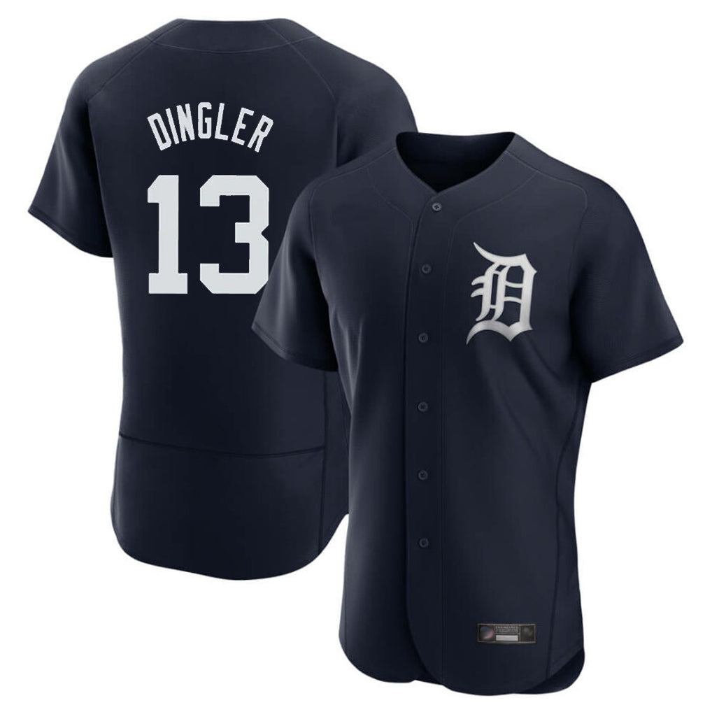 Ndoa D.Tigers #13 Dillon Dingler Player Navy Limited Elite Home Stitched Jerseys