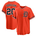 Ndoa D.Tigers #20 Spencer Torkelson Player Orange Home Game Stitched Jerseys