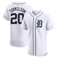 Ndoa D.Tigers #20 Spencer Torkelson Player White Limited Elite Home Stitched Jerseys