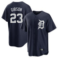 Ndoa D.Tigers #23 Kirk Gibson Player Navy Game Home Stitched Jerseys
