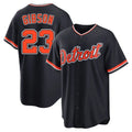 Ndoa D.Tigers #23 Kirk Gibson Player Navy Home Game Stitched Jerseys