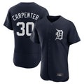 Ndoa D.Tigers #30 Kerry Carpenter Player Navy Limited Elite Home Stitched Jerseys