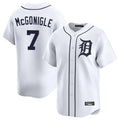 Ndoa D.Tigers #7 Kevin McGonigle Player White Home Limited Stitched Jerseys