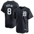 Ndoa D.Tigers #8 Matt Vierling Player Navy Home Limited Game Stitched Jerseys