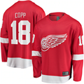 Ndoa D.Red wings #18 Andrew Copp Red Home Breakaway Player Jerseys