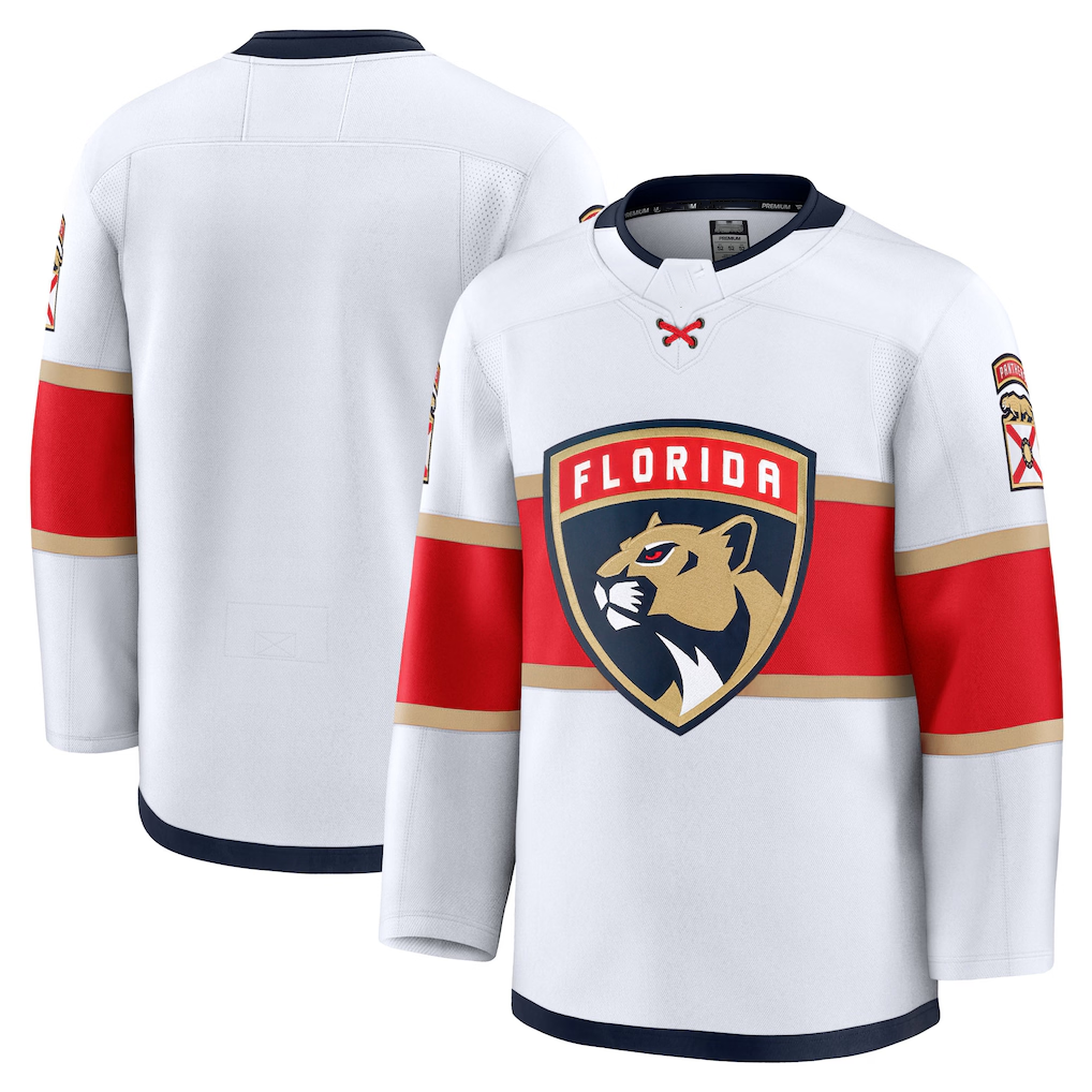 Ndoa F.Panthers White Away Premium Jerseys