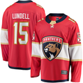 Ndoa F.Panthers F.Panthers #15 Anton Lundell Red Home Breakaway Player Jerseys