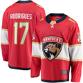 Ndoa F.Panthers #17 Evan Rodrigues Red Home Breakaway Jerseys