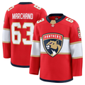 Ndoa F.Panthers #63 Brad Marchand Red Home Premium Jerseys