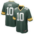 Ndoa GB.Packers #10 Jordan Love Player Green Game Stitched Jerseys