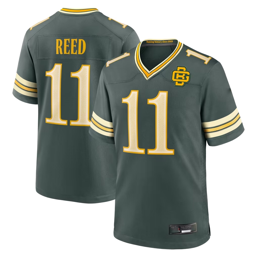 Ndoa GB.Packers #11 Jayden Reed Green  2026 Rivalries Collection Game Stitched Jerseys