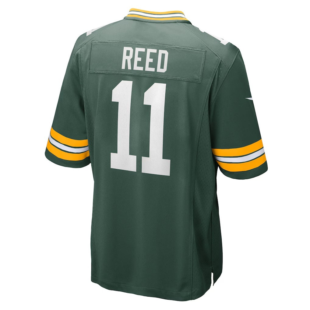 Ndoa GB.Packers #11 Jayden Reed Green Game Stitched Jerseys