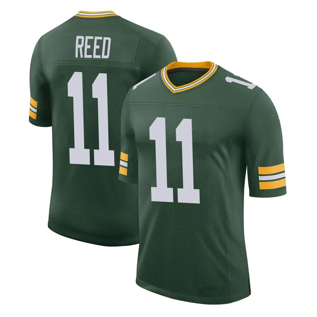Ndoa GB.Packers #11 Jayden Reed Player Green Limited Classic Home Game Stitched Jerseys