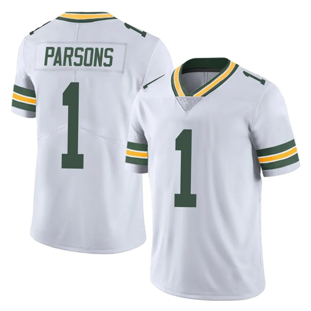 Ndoa GB.Packers #1 Micah Parsons Player White Vapor Untouchable Limited Home Game Stitched Jerseys