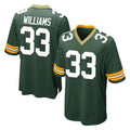 Ndoa GB.Packers #33 Evan Williams Player Green Home Game Stitched Jerseys