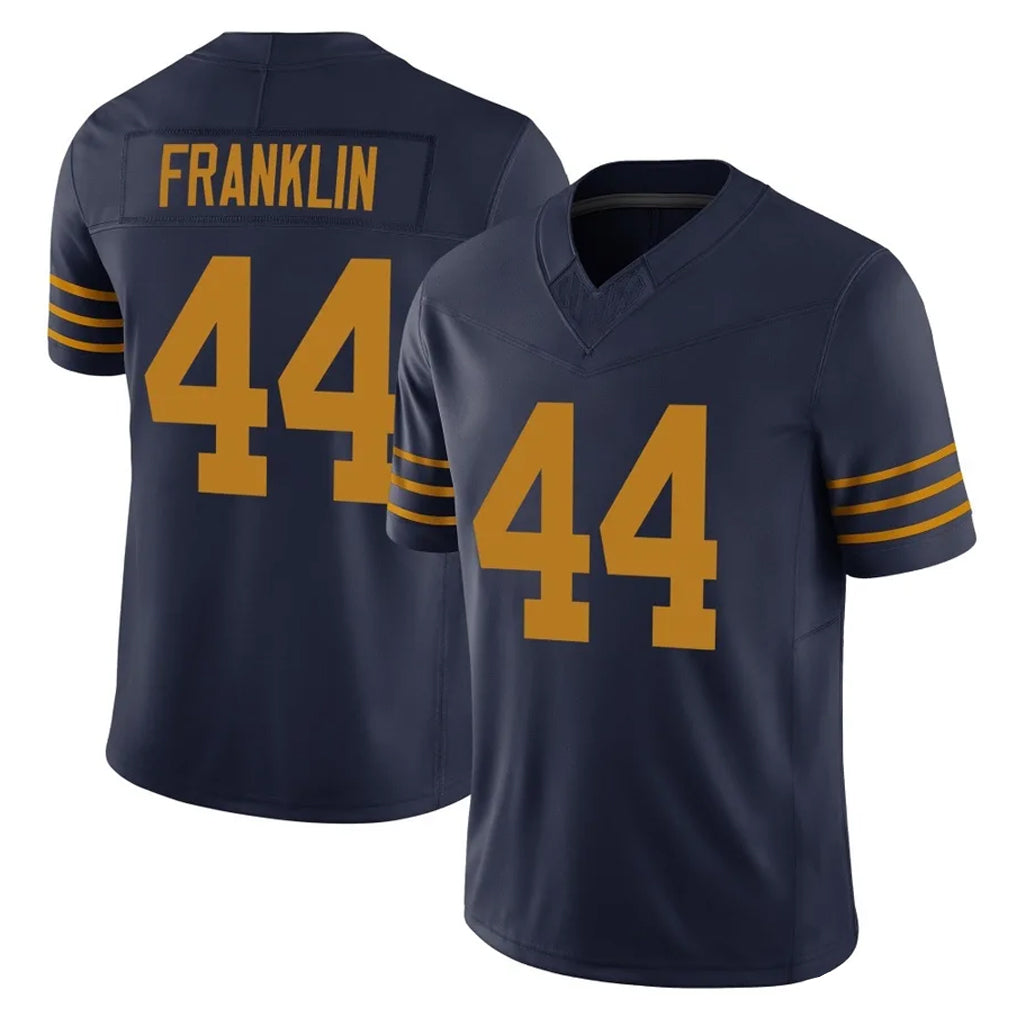 Ndoa GB.Packers #44 Zaire Franklin Player Navy The 1923 Classic Vapor F.U.S.E. Home Game Stitched Jerseys