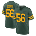 Ndoa GB.Packers #56 Edgerrin Cooper Player Green Alternate Home Game Stitched Jerseys