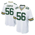 Ndoa GB.Packers #56 Edgerrin Cooper Player White Home Game Stitched Jerseys