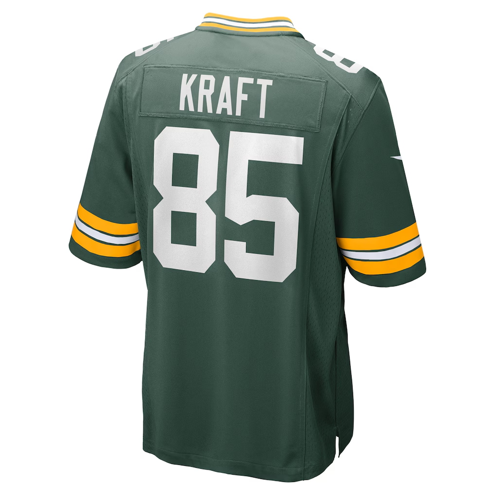 Ndoa GB.Packers #85 Tucker Kraft Green Game Stitched Jerseys