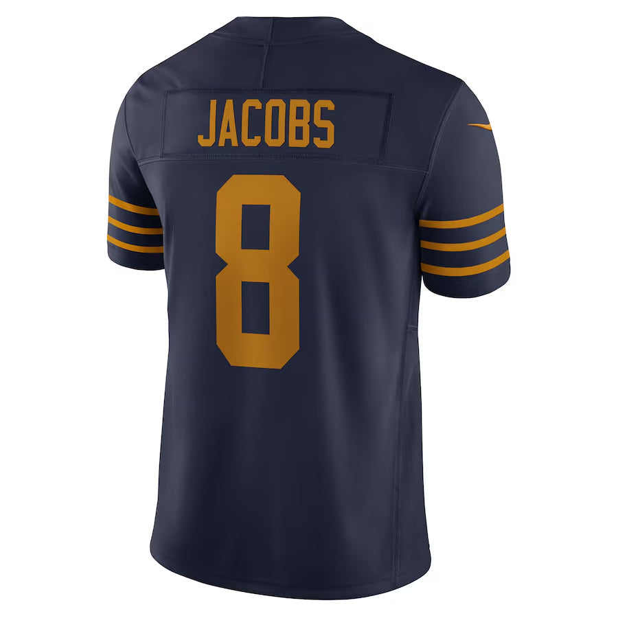 Ndoa GB.Packers #8 Josh Jacobs Player Navy The 1923 Classic Vapor F.U.S.E. Limited Game Stitched Jerseys