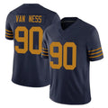 Ndoa GB.Packers #90 Lukas Van Ness Player Navy The 1923 Classic Vapor F.U.S.E. Home Game Stitched Jerseys