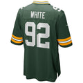 Ndoa GB.Packers #92 Reggie White Player Green Home Game Stitched Jerseys