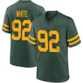 Ndoa  GB.Packers #92 Reggie White Player Limited Green Alternate Vapor Stitched Jerseys