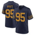 Ndoa GB.Packers #95 Devonte Wyatt Player Navy The 1923 Classic Home Game Stitched Jerseys