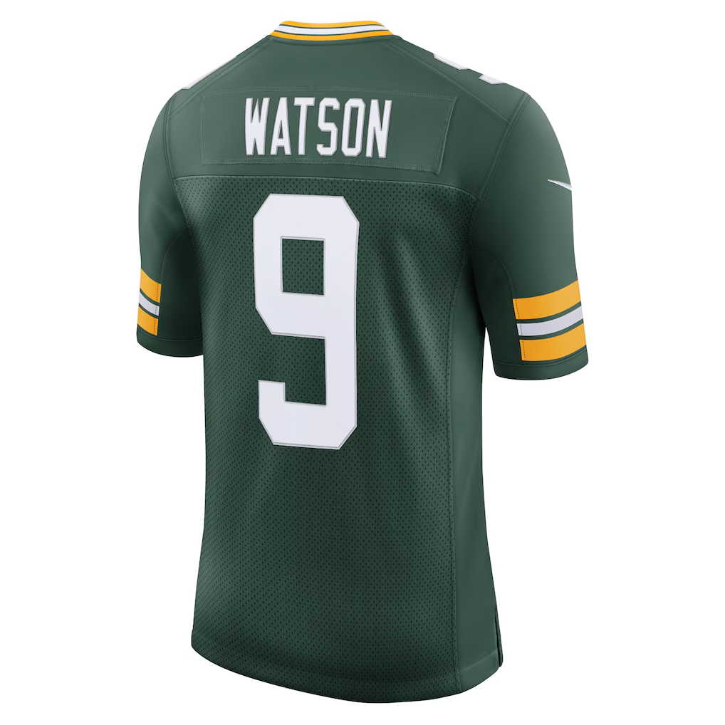 Ndoa GB.Packers #9 Christian Watson Green Vapor Untouchable Limited Stitched Jerseys