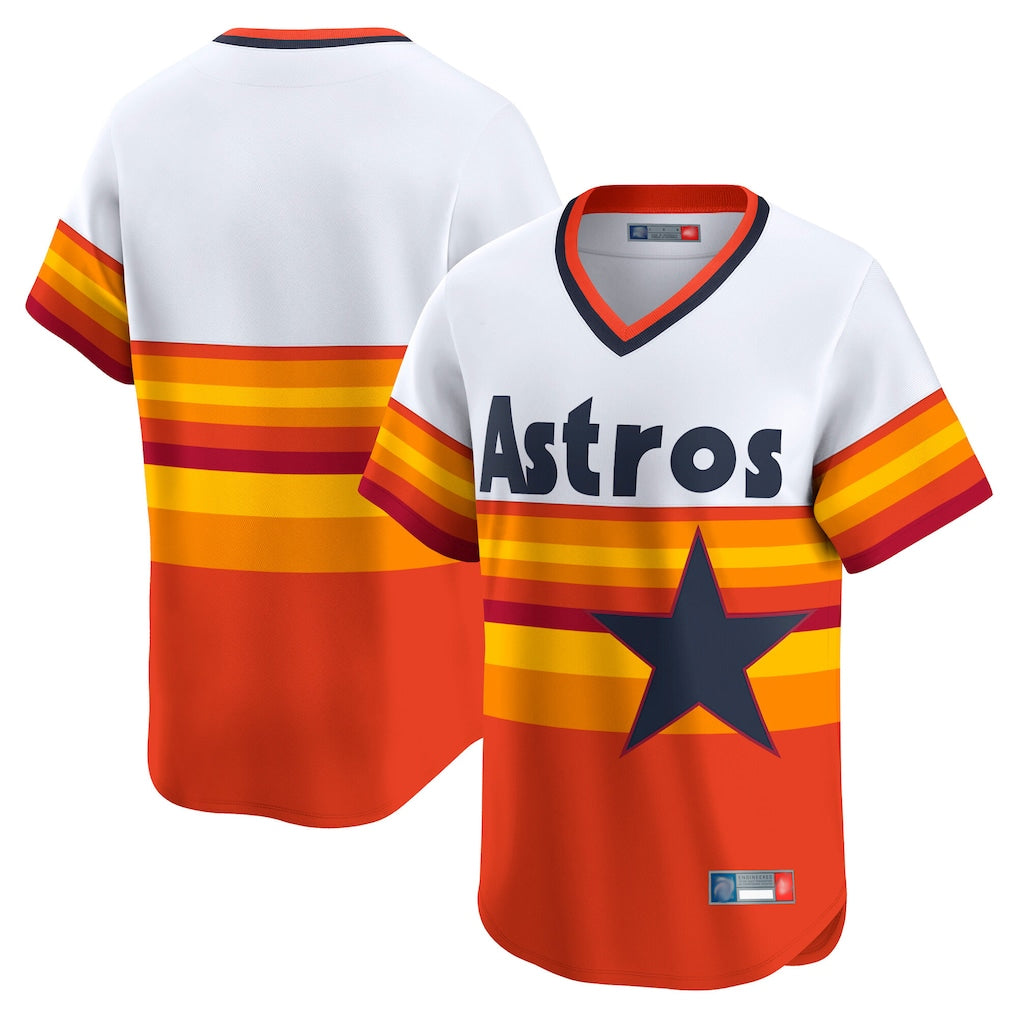 Ndoa H.Astros Rainbow Cooperstown Collection T-shirt Blank Player Stitched Jerseys