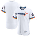 Ndoa H.Astros White City Connect Limited Elite Home Blank Player Stitched Jerseys