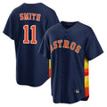 Ndoa H.Astros #11 Cam Smith Player Navy Home Game Stitched Jerseys