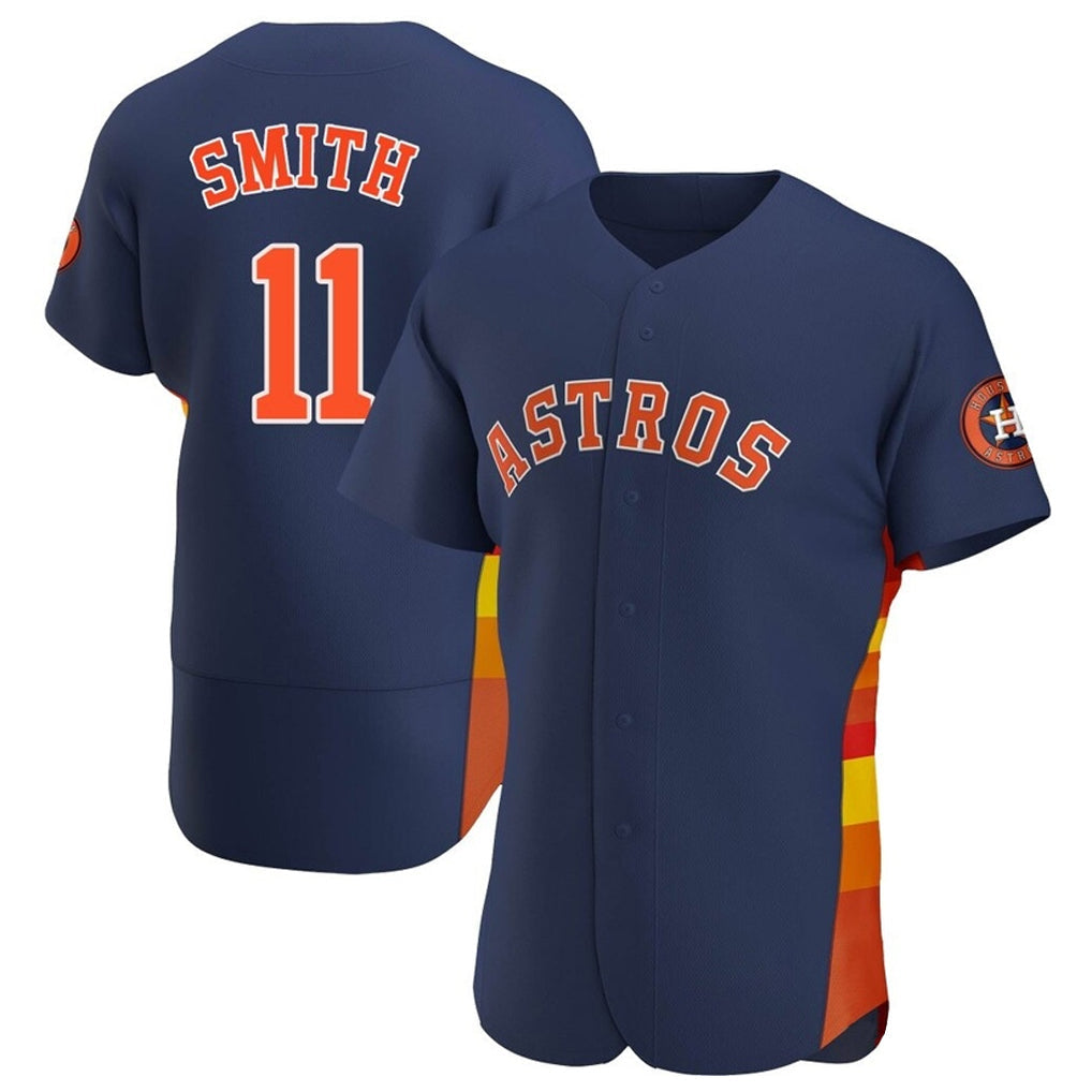 Ndoa H.Astros #11 Cam Smith Player Navy Home Limited Elite Stitched Jerseys