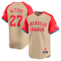 Ndoa H.Astros #27 Jose Altuve Player Cream American League All-Star Game Limited Stitched Jerseys