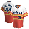 Ndoa H.Astros #44 Yordan Alvarez Player Rainbow Cooperstown Collection T-shirt Stitched Jerseys