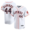 Ndoa H.Astros #44 Yordan Alvarez Player White Home Limited Stitched Jerseys
