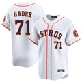 Ndoa H.Astros #71 Josh Hader Player White Home Limited Stitched Jerseys