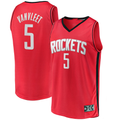 Ndoa H.Rockets #5 Fred VanVleet Red Fast Break Replica Player Stitched Jerseys-Icon Edition