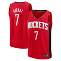 Ndoa H.Rockets #7 Kevin Durant Red Fast Break Replica Player Stitched Jerseys-Icon Edition