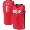 Ndoa H.Rockets #8 Jae'Sean Tate Red Fast Break Replica Stitched Jerseys-Icon Edition