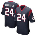 Ndoa H.Texans #24 Derek Stingley Jr. Player Navy Home Game Stitched Jerseys