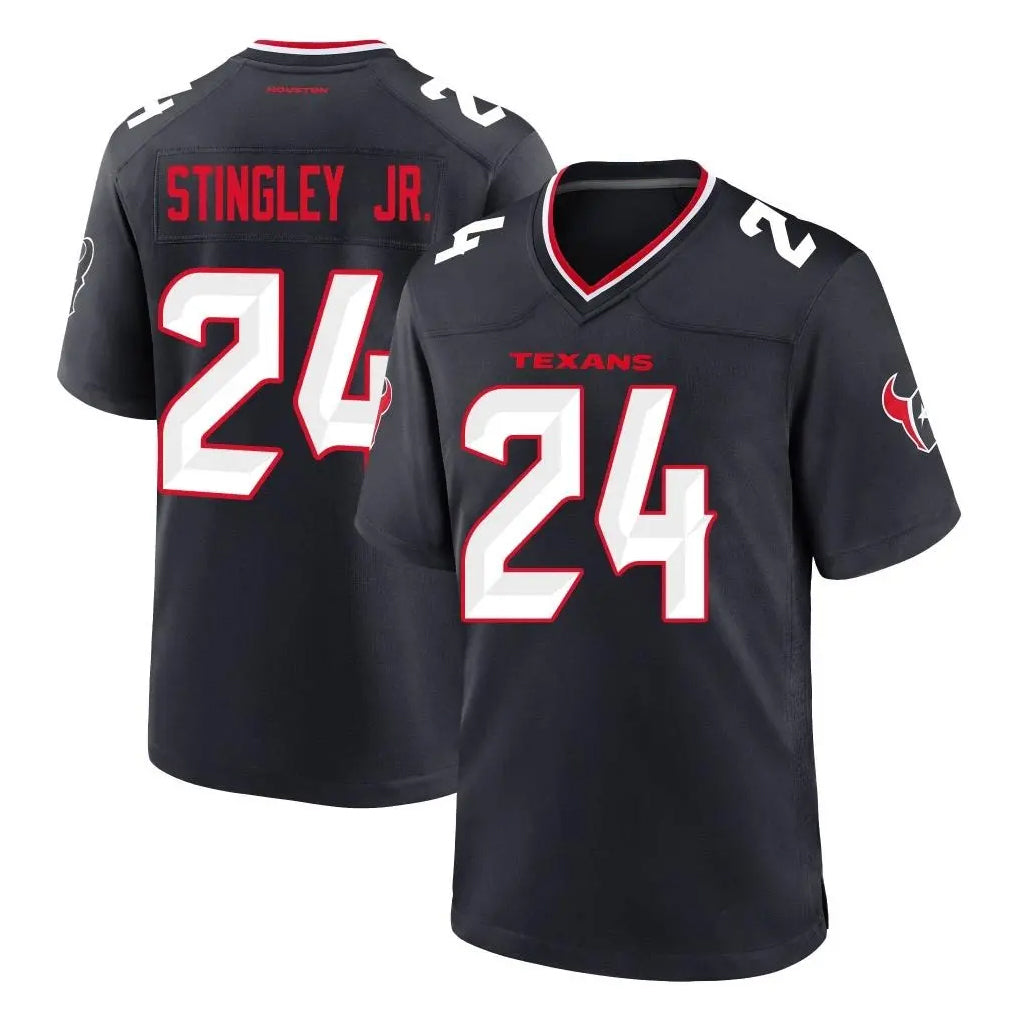 Ndoa H.Texans #24 Derek Stingley Jr. Player Navy Team Home Game Stitched Jerseys