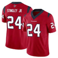 Ndoa H.Texans #24 Derek Stingley Jr. Player Red Limited Vapor F.U.S.E. Home Game Stitched Jerseys