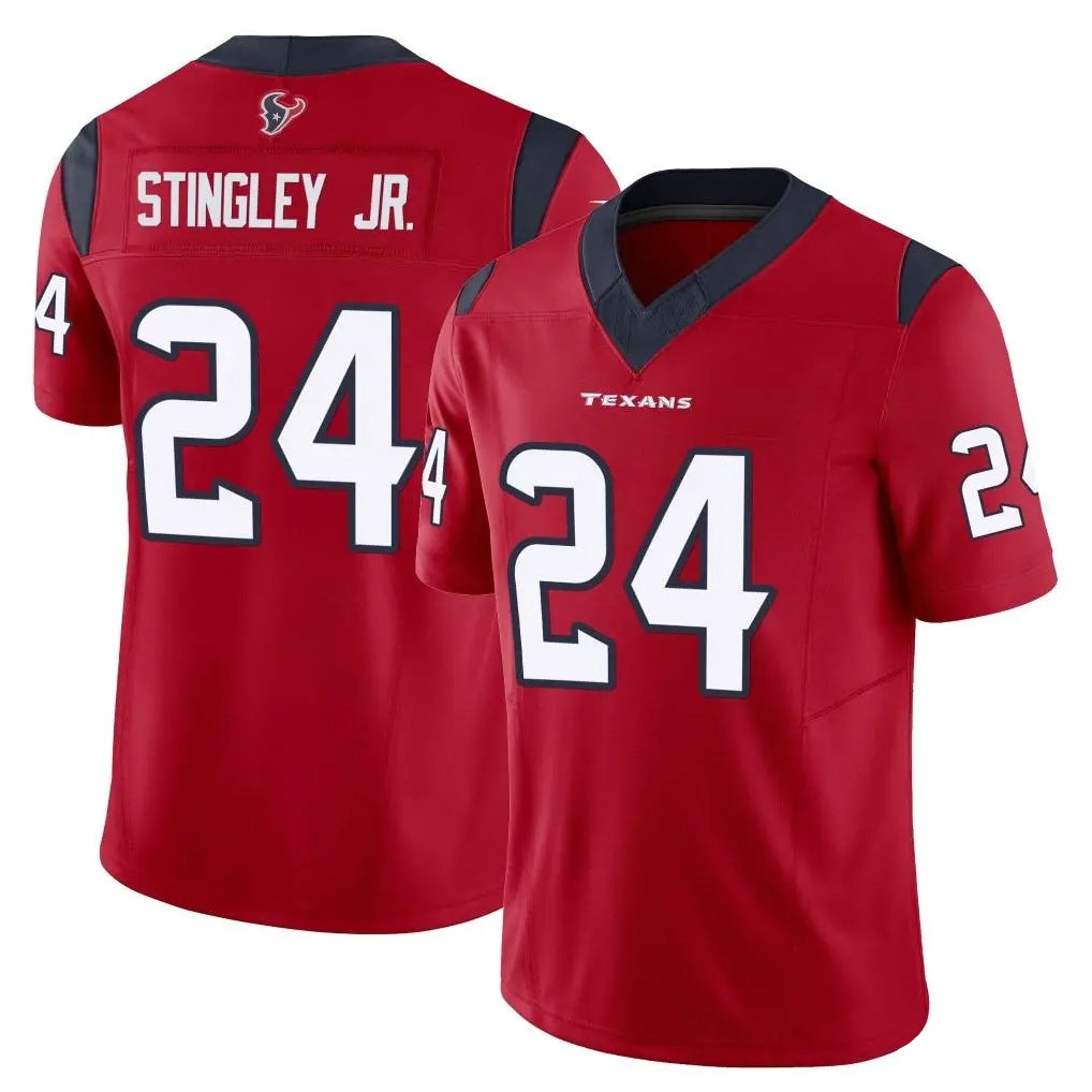 Ndoa H.Texans #24 Derek Stingley Jr. Player Red Limited Vapor F.U.S.E. Home Game Stitched Jerseys