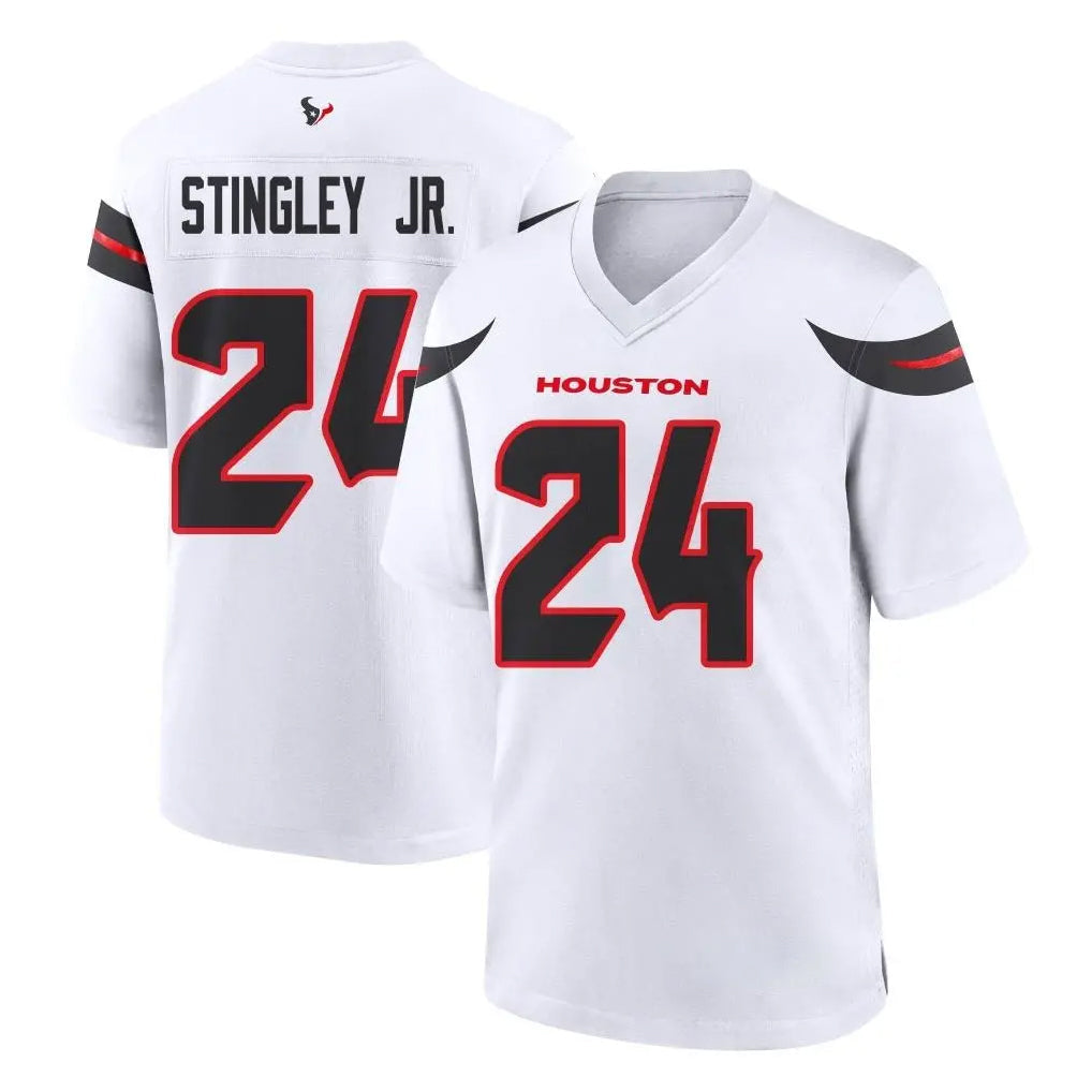 Ndoa H.Texans #24 Derek Stingley Jr. Player White Home Game Stitched Jerseys